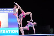 Finals of FIG Acrobatic Gymnastics World Cup kick off in Baku (PHOTO)