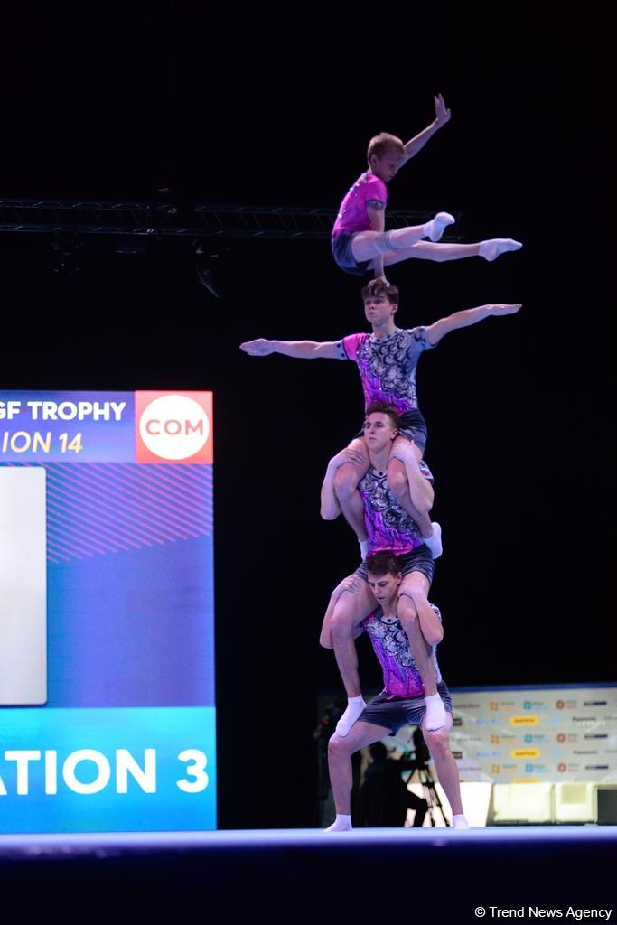 Finals of FIG Acrobatic Gymnastics World Cup kick off in Baku (PHOTO)