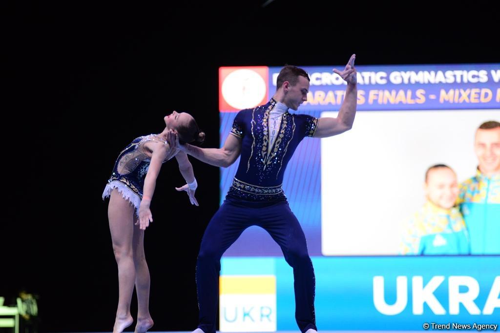 Finals of FIG Acrobatic Gymnastics World Cup kick off in Baku (PHOTO)