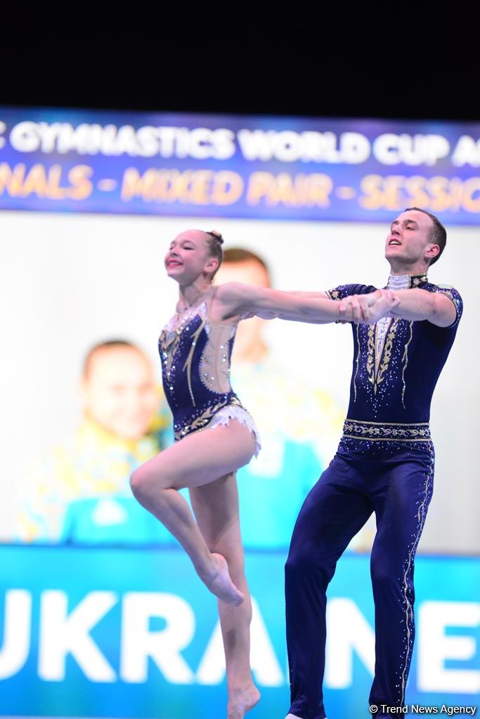 Finals of FIG Acrobatic Gymnastics World Cup kick off in Baku (PHOTO)