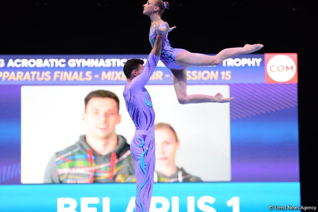 Finals of FIG Acrobatic Gymnastics World Cup kick off in Baku (PHOTO)