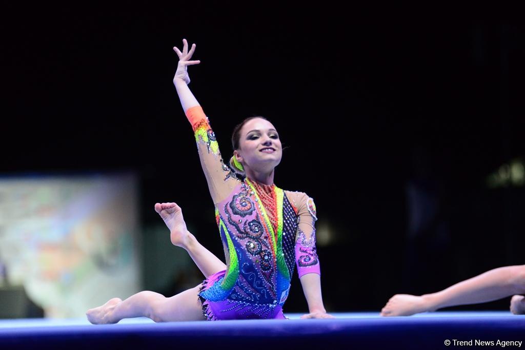 Finals of FIG Acrobatic Gymnastics World Cup kick off in Baku (PHOTO)