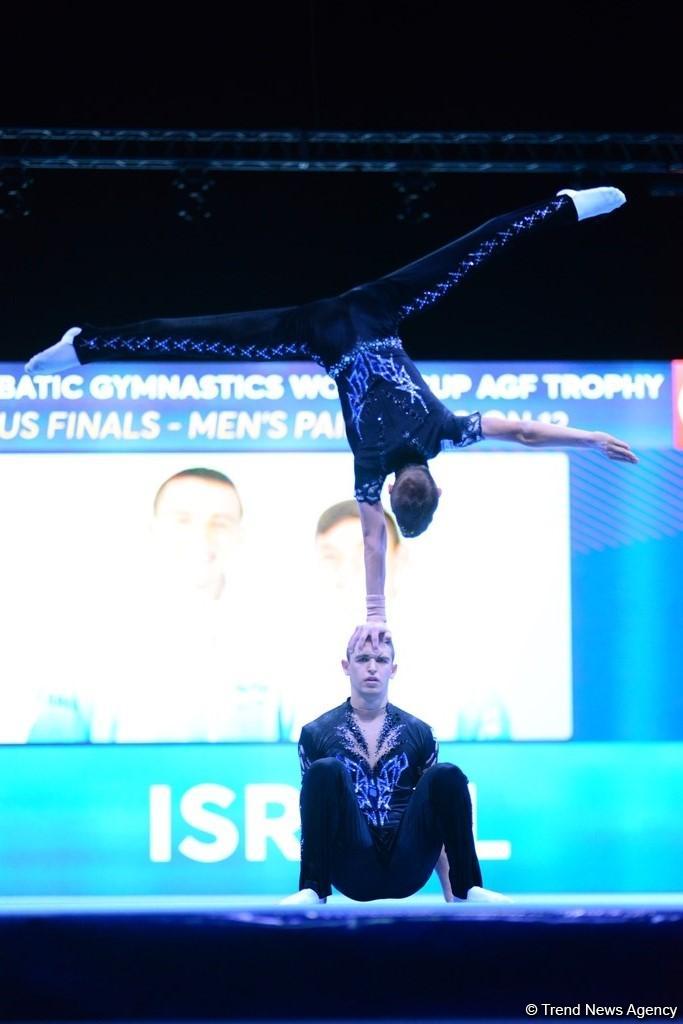 Finals of FIG Acrobatic Gymnastics World Cup kick off in Baku (PHOTO)