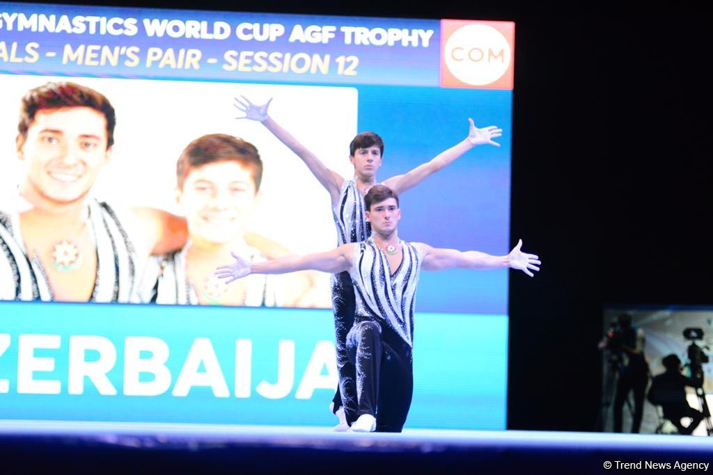 Finals of FIG Acrobatic Gymnastics World Cup kick off in Baku (PHOTO)