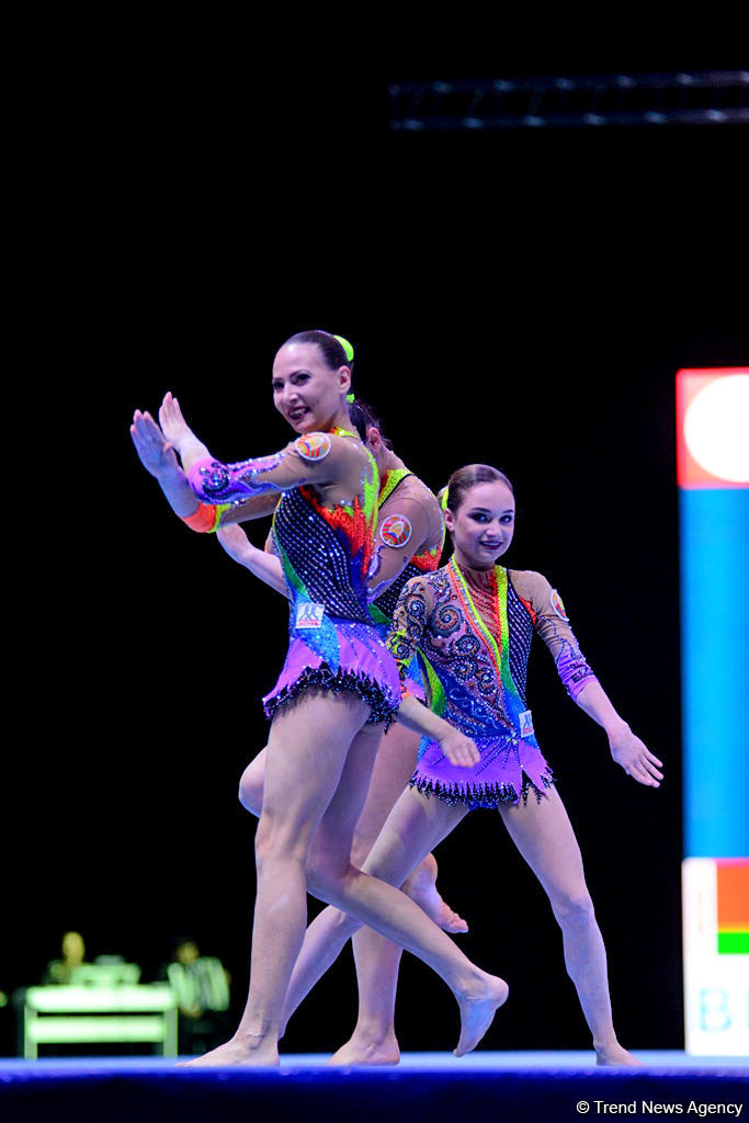 Finals of FIG Acrobatic Gymnastics World Cup kick off in Baku (PHOTO)