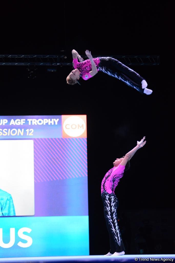 Best moments from final day of FIG Acrobatic Gymnastics World Cup (PHOTO)