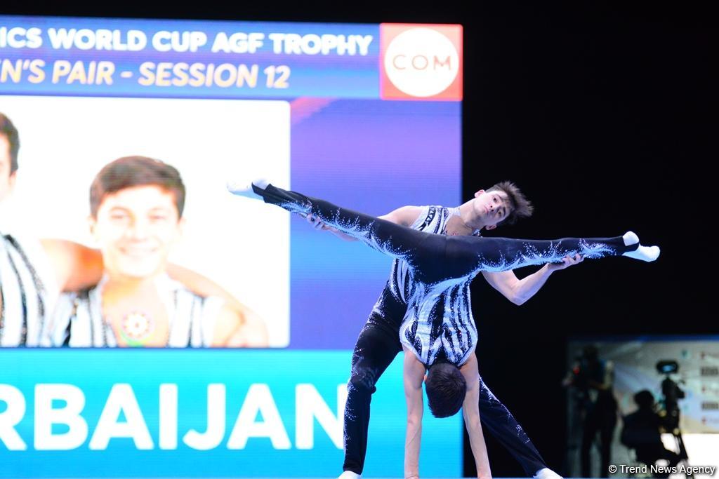 Best moments from final day of FIG Acrobatic Gymnastics World Cup (PHOTO)