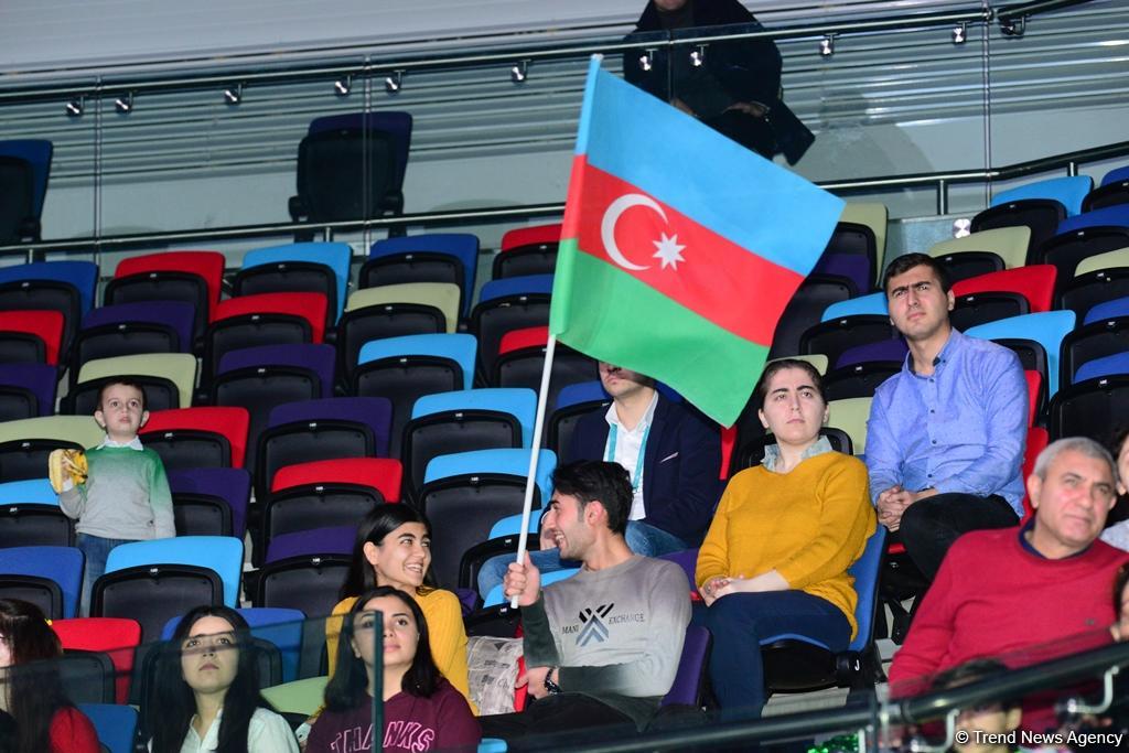 FIG Acrobatic Gymnastics World Cup winners awarded in Baku (PHOTO)
