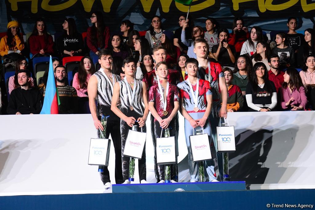 FIG Acrobatic Gymnastics World Cup winners awarded in Baku (PHOTO)