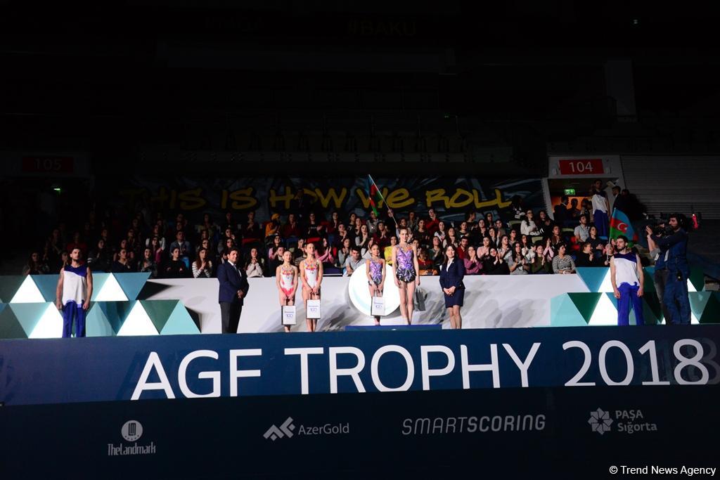 FIG Acrobatic Gymnastics World Cup winners awarded in Baku (PHOTO)