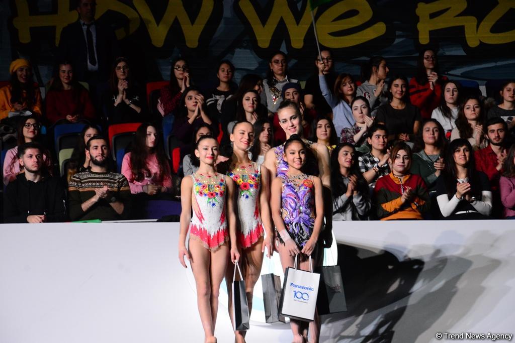 FIG Acrobatic Gymnastics World Cup winners awarded in Baku (PHOTO)