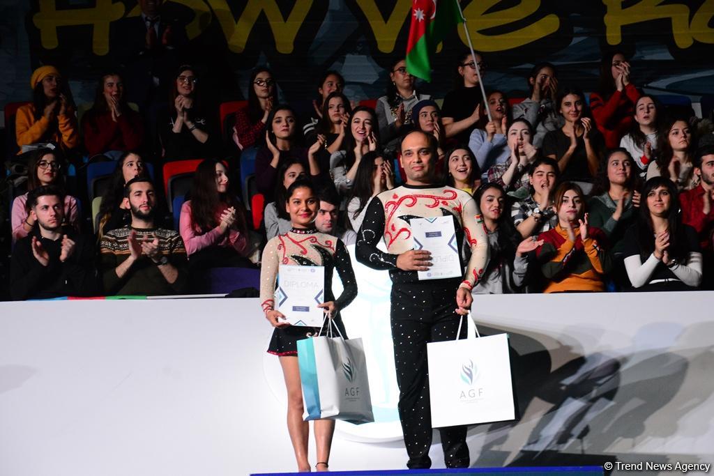 FIG Acrobatic Gymnastics World Cup winners awarded in Baku (PHOTO)