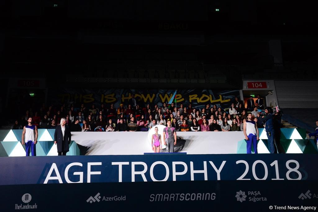 FIG Acrobatic Gymnastics World Cup winners awarded in Baku (PHOTO)