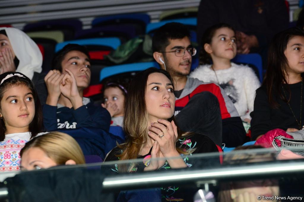 FIG Acrobatic Gymnastics World Cup winners awarded in Baku (PHOTO)