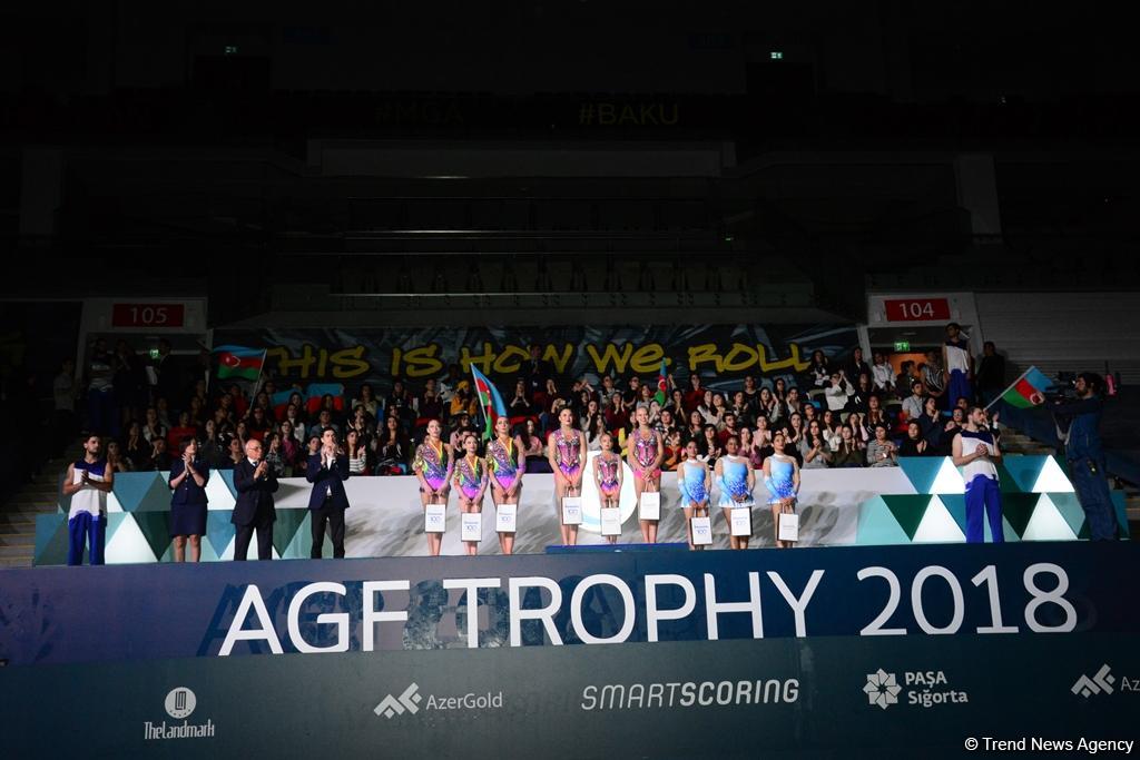 FIG Acrobatic Gymnastics World Cup winners awarded in Baku (PHOTO)