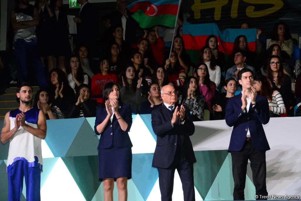 FIG Acrobatic Gymnastics World Cup winners awarded in Baku (PHOTO)