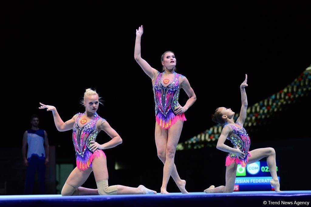 Finals of FIG Acrobatic Gymnastics World Cup kick off in Baku (PHOTO)