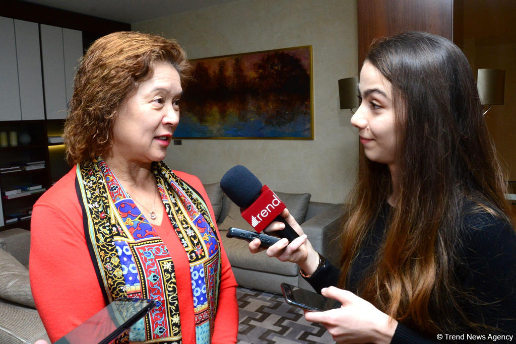 FIG VP: Azerbaijan Gymnastics Federation headed by Mehriban Aliyeva most active in world events