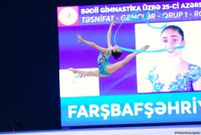 Second day of 25th Azerbaijan Championship in Rhythmic Gymnastics kicks off (PHOTO)