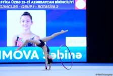 Second day of 25th Azerbaijan Championship in Rhythmic Gymnastics kicks off (PHOTO)