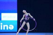 Second day of 25th Azerbaijan Championship in Rhythmic Gymnastics kicks off (PHOTO)