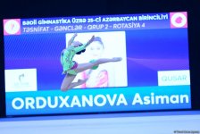 Second day of 25th Azerbaijan Championship in Rhythmic Gymnastics kicks off (PHOTO)
