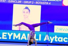 Second day of 25th Azerbaijan Championship in Rhythmic Gymnastics kicks off (PHOTO)