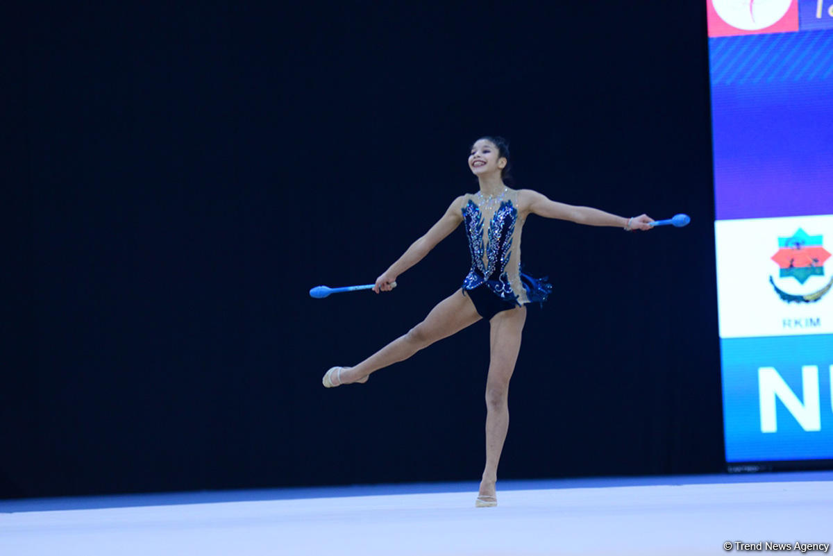 Second day of 25th Azerbaijan Championship in Rhythmic Gymnastics kicks off (PHOTO)