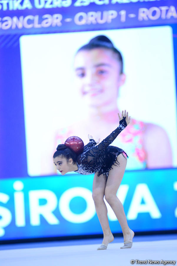 Second day of 25th Azerbaijan Championship in Rhythmic Gymnastics kicks off (PHOTO)