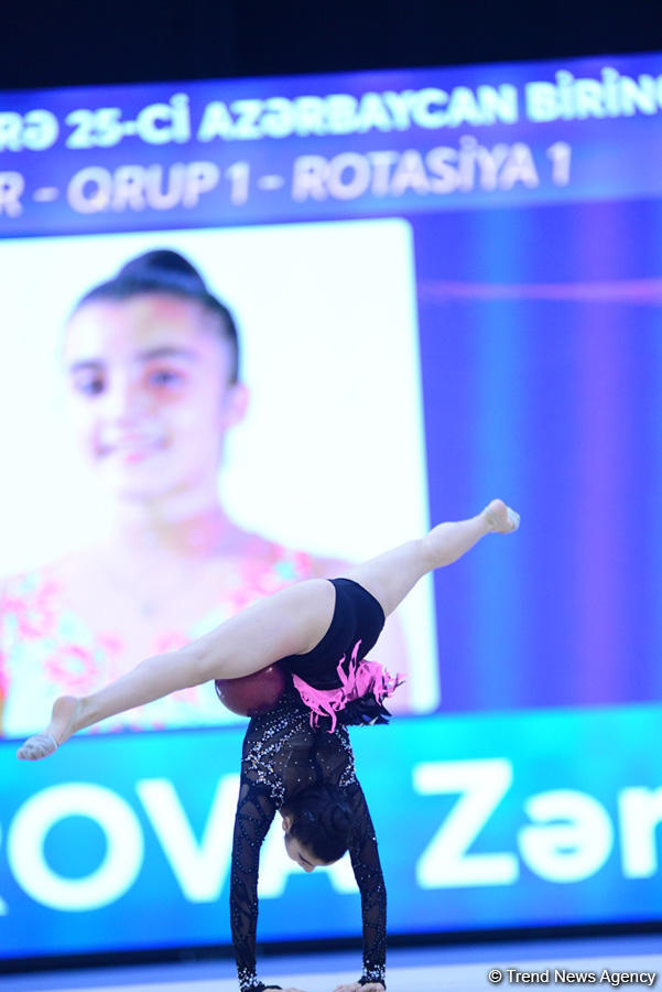 Second day of 25th Azerbaijan Championship in Rhythmic Gymnastics kicks off (PHOTO)