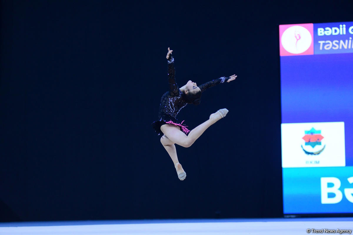 Second day of 25th Azerbaijan Championship in Rhythmic Gymnastics kicks off (PHOTO)