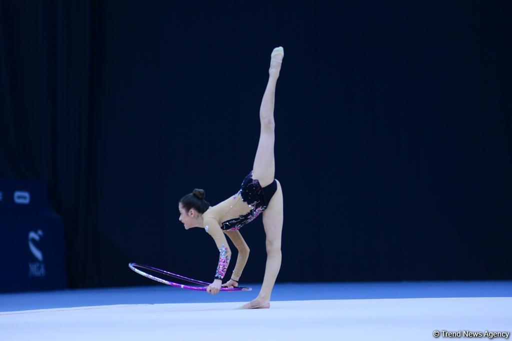 Second day of 25th Azerbaijan Championship in Rhythmic Gymnastics kicks off (PHOTO)