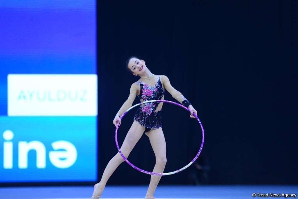 Second day of 25th Azerbaijan Championship in Rhythmic Gymnastics kicks off (PHOTO)