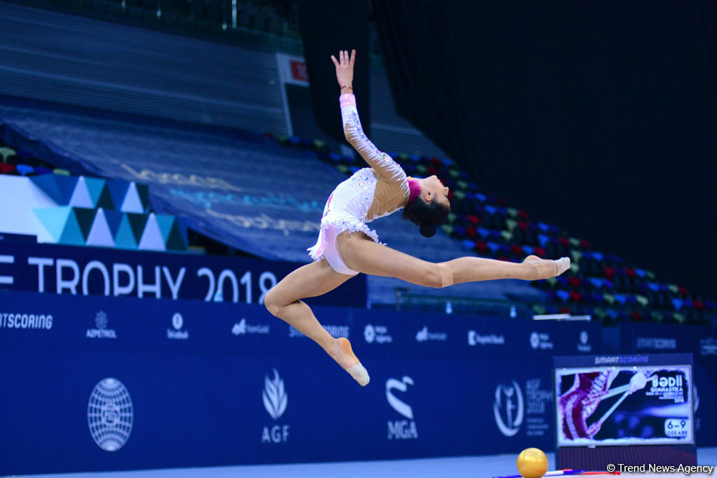 Second day of 25th Azerbaijan Championship in Rhythmic Gymnastics kicks off (PHOTO)