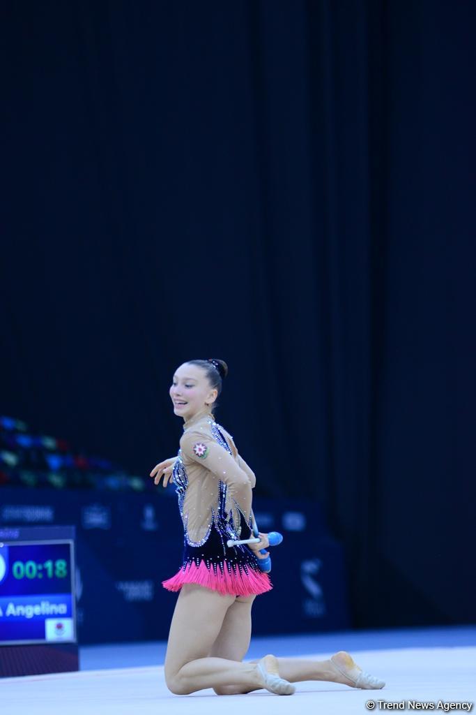 Second day of 25th Azerbaijan Championship in Rhythmic Gymnastics kicks off (PHOTO)