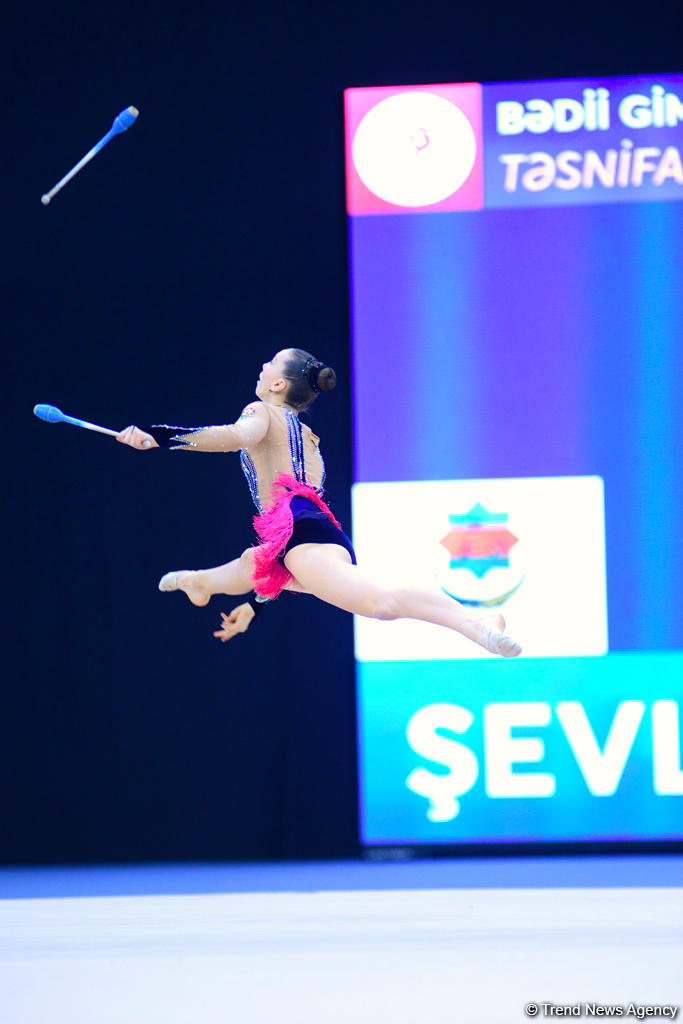 Second day of 25th Azerbaijan Championship in Rhythmic Gymnastics kicks off (PHOTO)