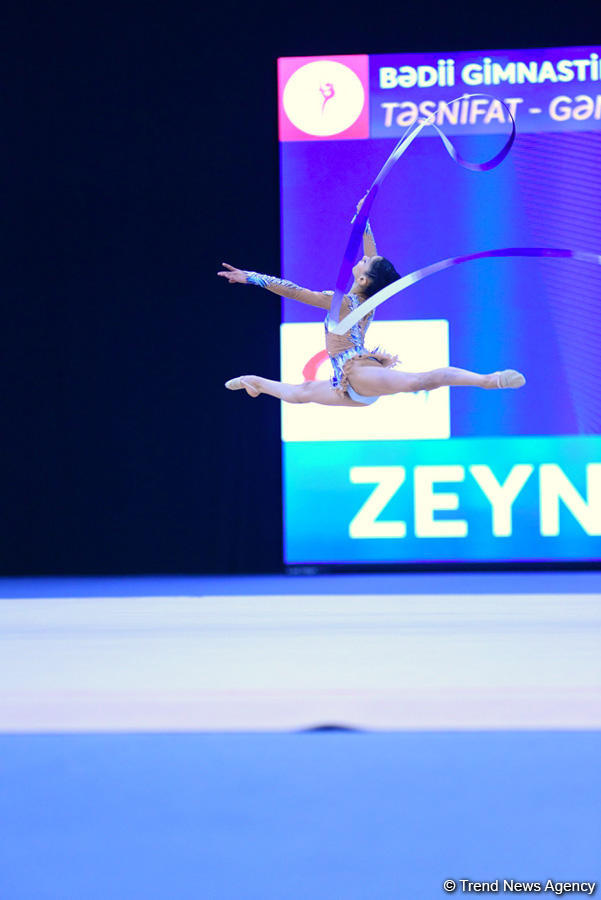 Second day of 25th Azerbaijan Championship in Rhythmic Gymnastics kicks off (PHOTO)