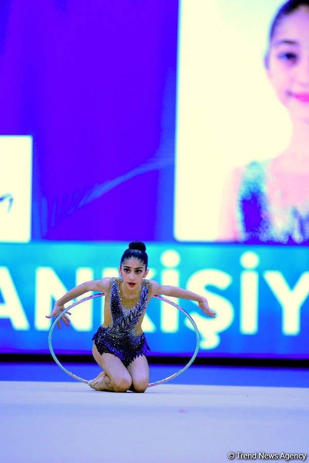 Second day of 25th Azerbaijan Championship in Rhythmic Gymnastics kicks off (PHOTO)