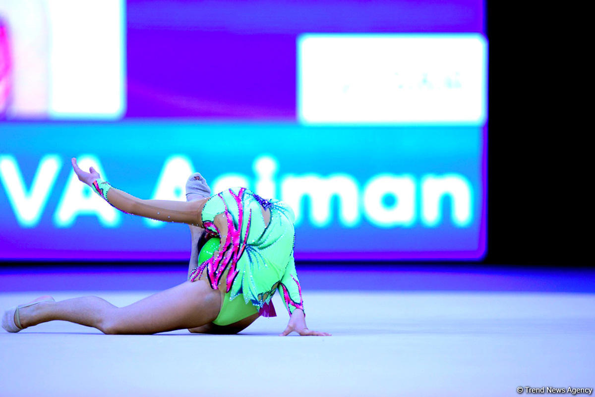 Second day of 25th Azerbaijan Championship in Rhythmic Gymnastics kicks off (PHOTO)