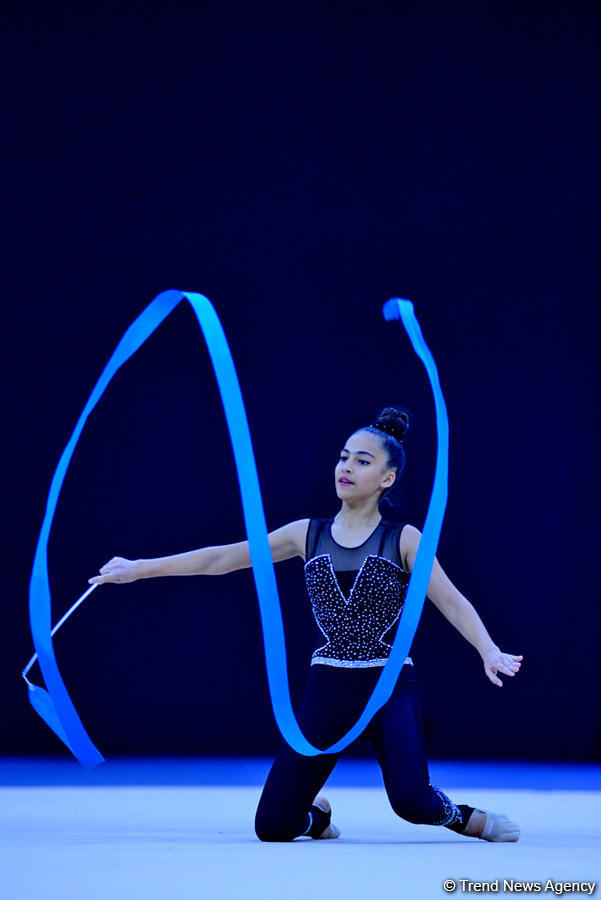 Second day of 25th Azerbaijan Championship in Rhythmic Gymnastics kicks off (PHOTO)