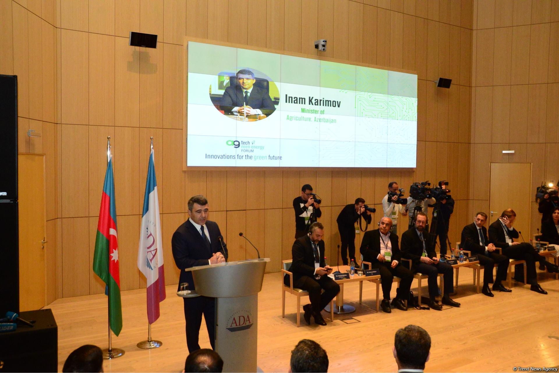 Innovations in Azerbaijan’s agriculture to reduce expenditures - minister (PHOTO)