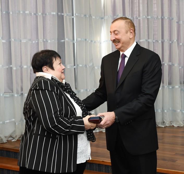 Azerbaijani president attends ceremony dedicated to 2018 sporting results (PHOTO)