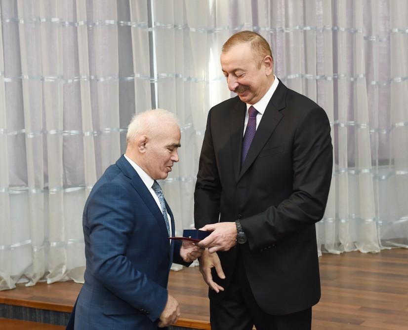 Azerbaijani president attends ceremony dedicated to 2018 sporting results (PHOTO)