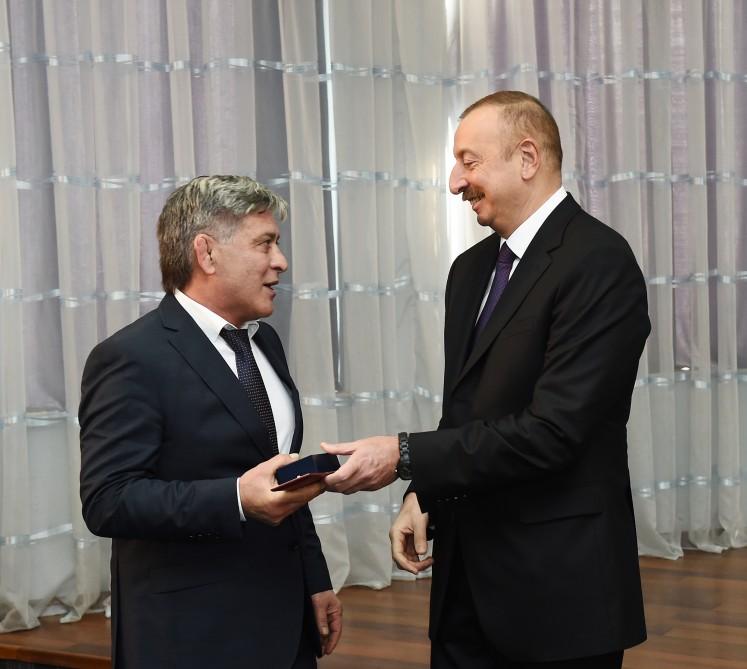 Azerbaijani president attends ceremony dedicated to 2018 sporting results (PHOTO)