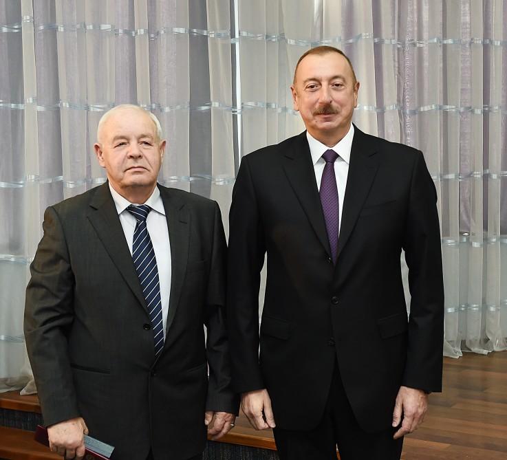 Azerbaijani president attends ceremony dedicated to 2018 sporting results (PHOTO)