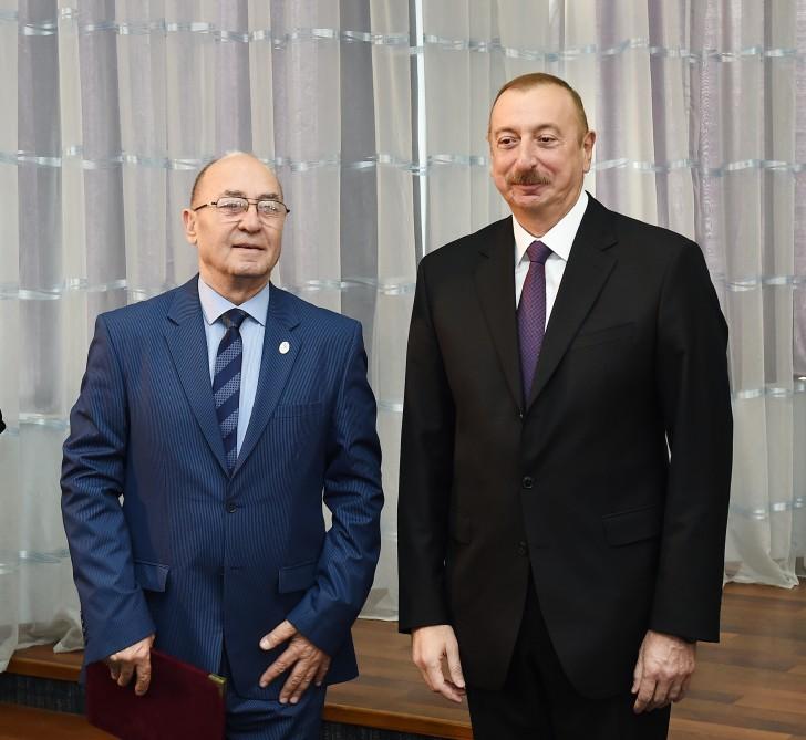Azerbaijani president attends ceremony dedicated to 2018 sporting results (PHOTO)