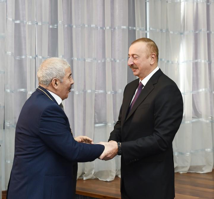 Azerbaijani president attends ceremony dedicated to 2018 sporting results (PHOTO)