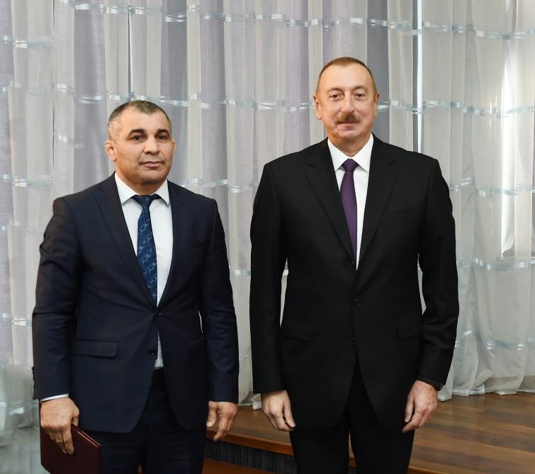 Azerbaijani president attends ceremony dedicated to 2018 sporting results (PHOTO)