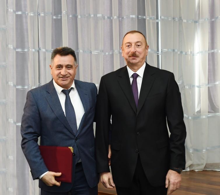 Azerbaijani president attends ceremony dedicated to 2018 sporting results (PHOTO)