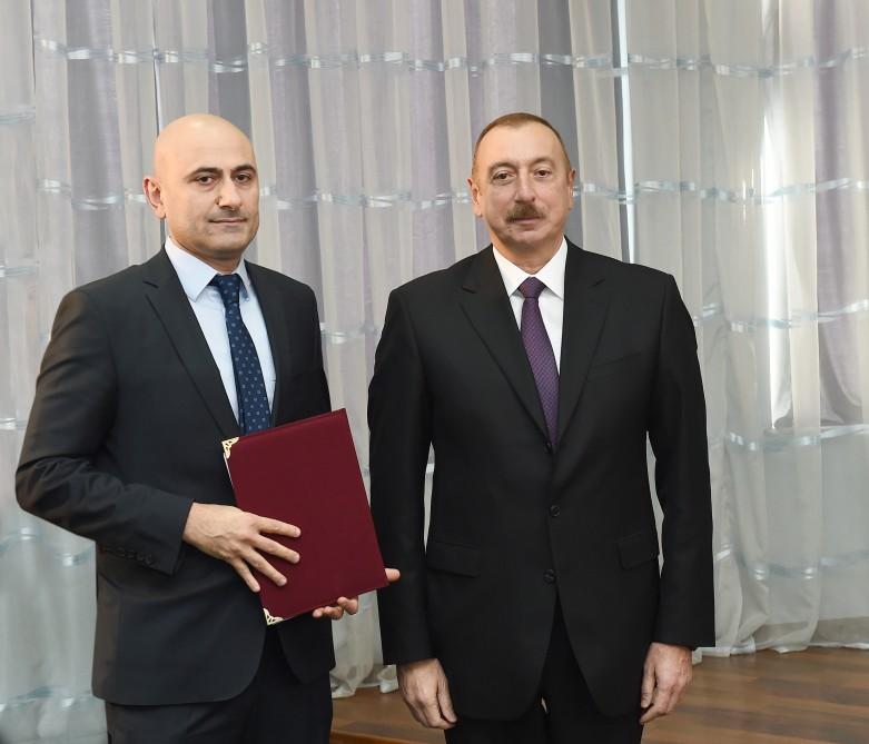 Azerbaijani president attends ceremony dedicated to 2018 sporting results (PHOTO)